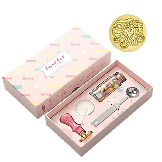 Wax Sealing Stamp Kit (THANK YOU) - Oytra