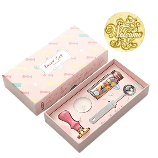 Wax Sealing Stamp Kit (WELCOME) - Oytra